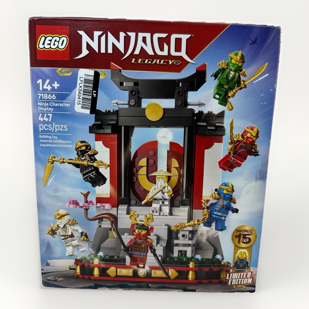LEGO NINJAGO 71866 Ninja Character Display 15th Anniversary 447 pcs NEW